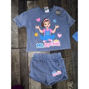 Ms Rachel's girls outfit set 2T